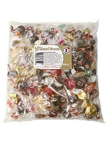24 kg Bonbonmischung Bonbons Royal Sweets Suntjens bunt Karneval Bonbon Fasching einzeln verpackt von Onlineshop Bormann