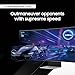 Samsung 34' Odyssey G85SB Series QD-OLED Ultra WQHD Curved Gaming Monitor, 175Hz, 0.03ms, DisplayHDR True Black 400, AMD FreeSync Premium Pro, Advanced Game Streaming, LS34BG850SNXZA