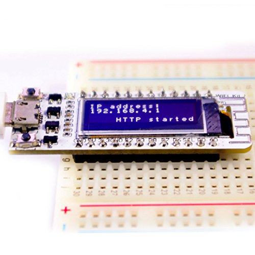 MakerFocus ESP8266 OLED WiFi Development Board 0.91 Inch ESP8266 OLED Display CP2102 Support Arduino IDE ESP8266 NodeMCU LUA