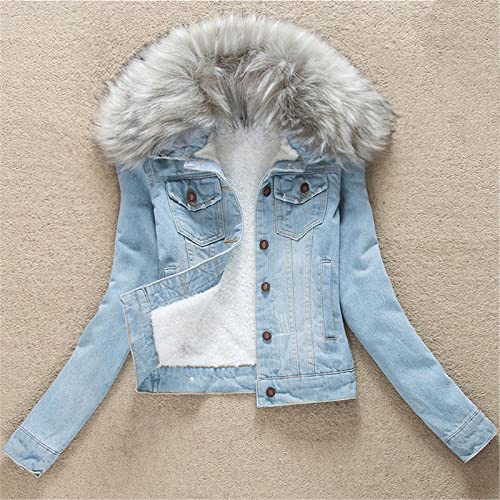 Manteau en coton cachemire rose taille XXL et veste en jean d'hiver