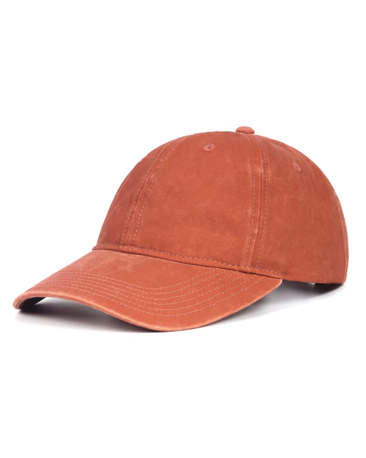 Zylioo XL/XXL Vintage Stil Basecap Kappe Für Großen Kopf Pigment Baseballkappe Washed Cotton Baumwolle Baseball Cap Waschbare Cappy