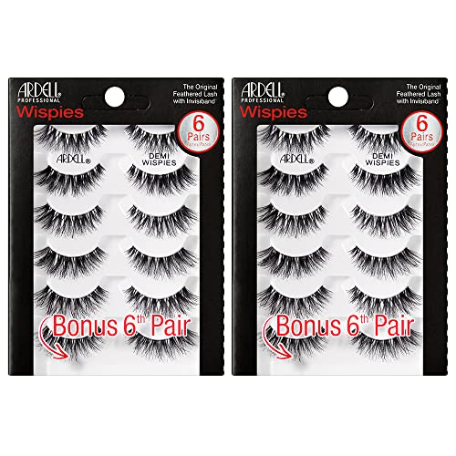 Ardell Demi Wispies False Eyelashes Wispy Strip Lashes Natural Look 12 Pair