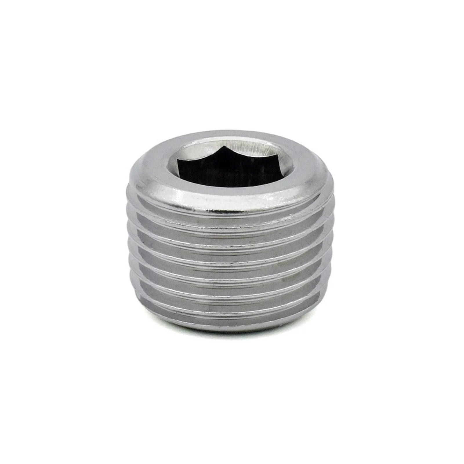 Epaknhgd Men's Npt 1Pc Hex Socket End Cap Plug Thread ﻿