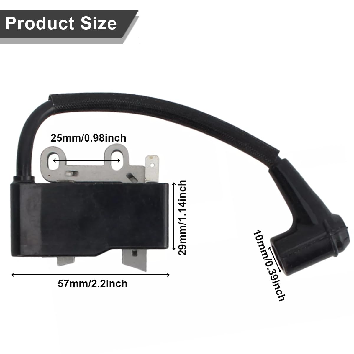 Bobina Di Accensione Per Soffiatore Echo ES-250, PB-250LN, PB-252 (Ricambio A411000500)