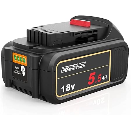 Dewalt DCB184-XJ Batterie lithium-ion XR 5 Ah, 18 V - noir/jaune - lot
