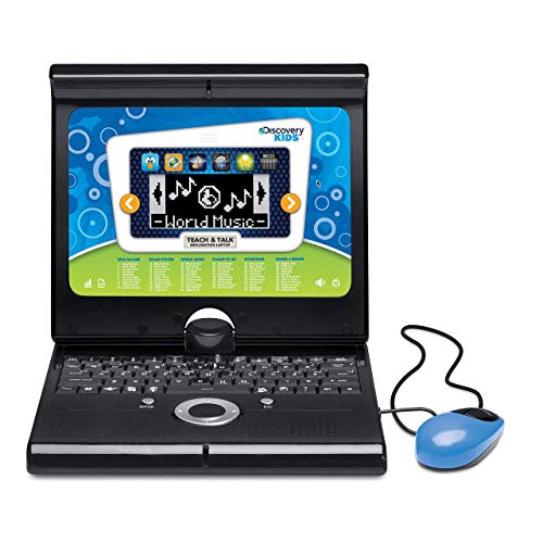 Discovery Kids Teach 'n' Talk Exploration Laptop, Blue