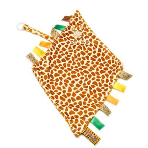Teddykompaniet - Diinglisar Giraffe Comforter Blanket with Soother Holder…