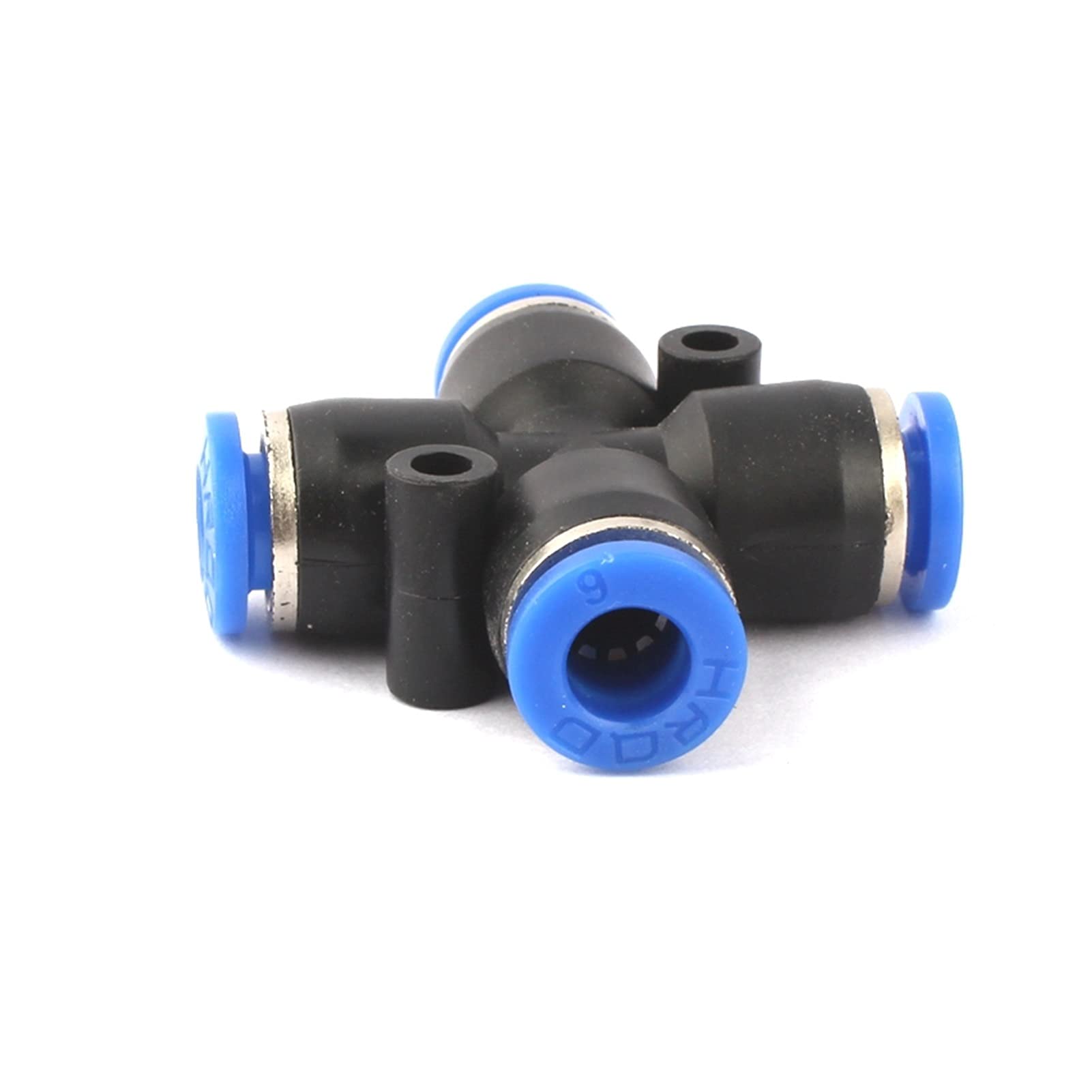 Irrigazione a Goccia for Giardinaggio 30 Pezzi Connettore a Croce in plastica Tubo da 6 mm/8 mm Connettore rapido a 4 Vie for raccordi for irrigazione ad Alta Pressione Tubo Pneumatico