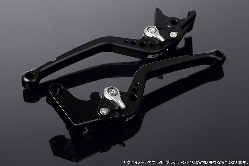 SSK アジャストレバー スタンダードロング レバー本体カラー:マットブラック アジャスターカラー:マットシルバー 1400GTR/
