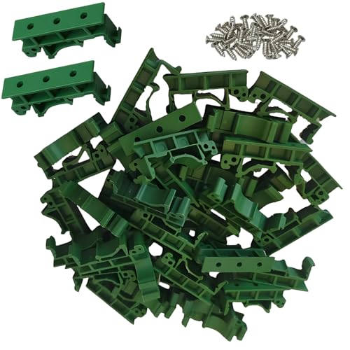 Fixation PCB sur rail DIN 35mm pour éviter les courts-circuits avec vis