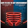 AUTOGEN Jumper Cables Heavy Duty, Booster Cables 0 Gauge 25Feet 1000AMP Automotive Jumper Cables Kit for Car, SUV, and Trucks with Professional Clamps and Carrying Bag