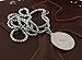 HZMAN Bible Verse Prayer Necklace Christian Jewelry Silver Tone Stainless Steel Praying Hands Coin Medal Pendant (Silver)