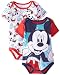 Disney Baby Baby Boys'  Mickey Mouse 2-Pack Bodysuits