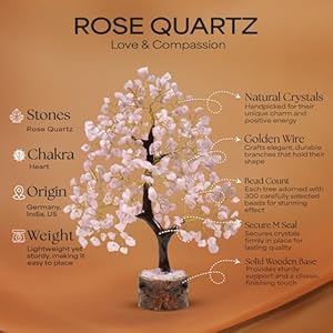 Rosequartzcrystalbonsaitreecrystalfordeskofficedecorforwomenofficedeskaccessoriespinkroomdecoraestheticpinkcrystalspiritualgiftssmalldecoritemsforshelf Urban Country Home Decor Rose quartz crystal bonsai tree crystal for desk office decor for women office desk accessories pink room decor aesthetic pink crystal spiritual gifts small decor items for shelf urban country home decor