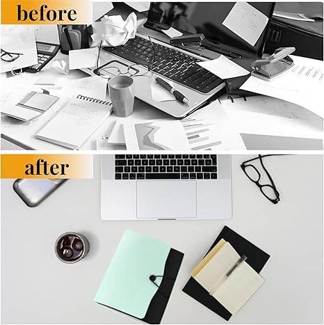 Image of 13 Pocket Expanding File Folder,Portfolio Accordion File Organizer with Interior Pocket and Clip,A4 Letter Size, Paper Document Receipt Folder for Student, Home, Office and Travel (Green)
