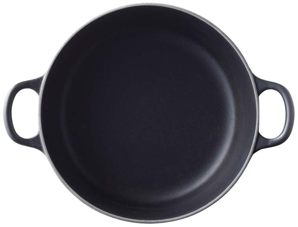 Amazon｜ルクルーゼ ココット ロンド ホーロー 鍋 IH 対応 24cm マット 