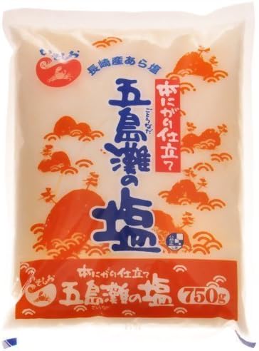 Amazon 本にがり仕立て五島灘の塩 750g 菱塩 塩 通販