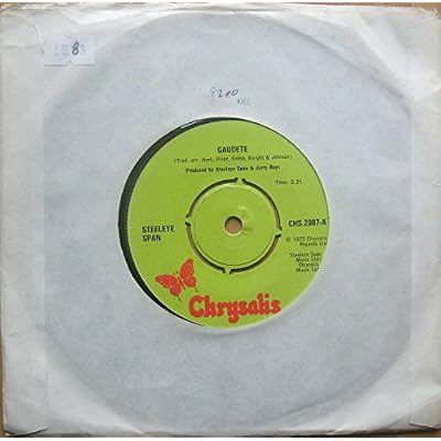STEELEYE SPAN 7"Single -Gaudete/The Holy And The Ivy,