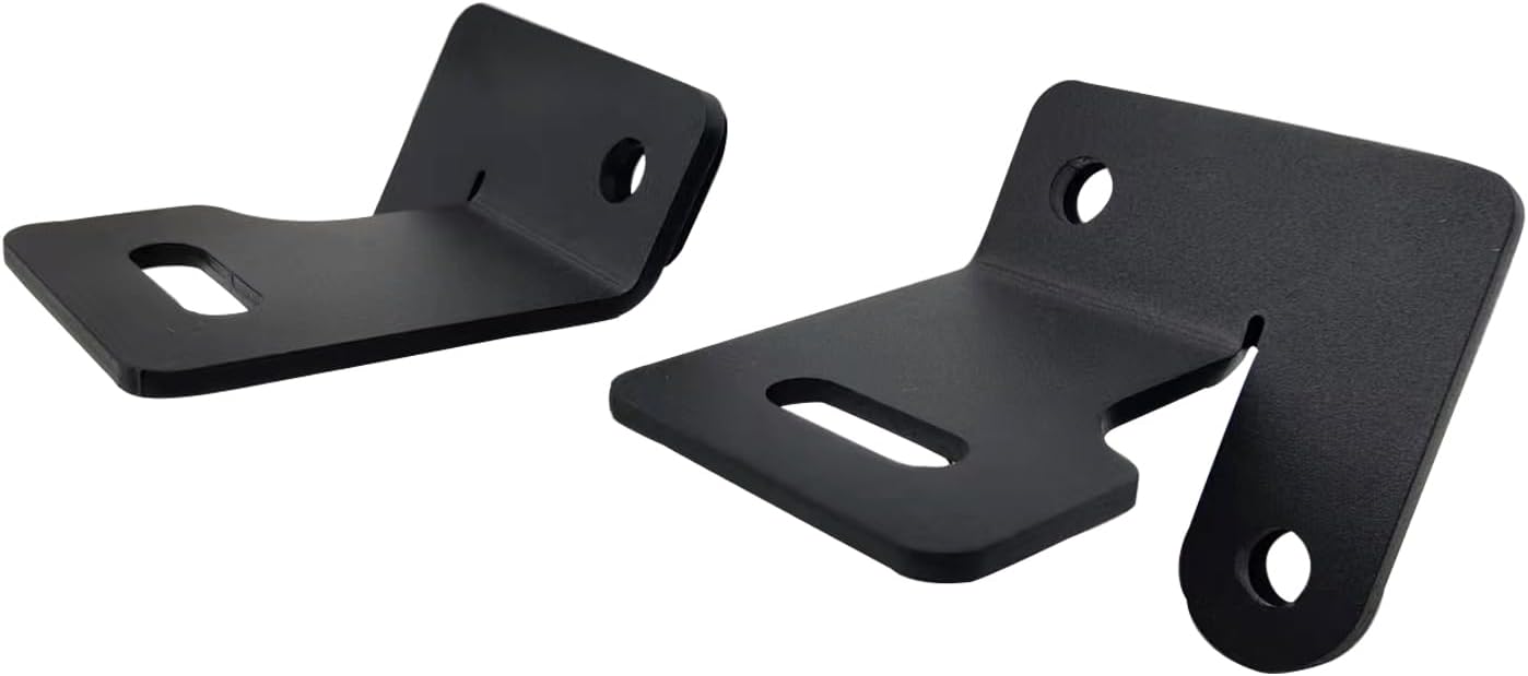 Windshield Hinge Light Mounting Brackets Fit for 87-06 Jeep Wrangler TJ YJ