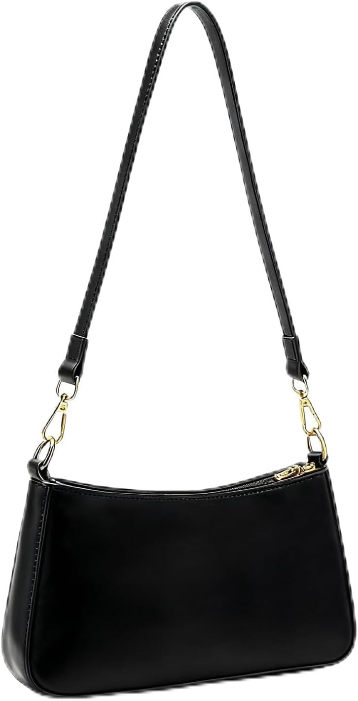 NEBIL Shoulder Bag for Women Small Classic Purses Vegan Leather Clutch Tote HandBags