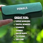 PRIMALS Blue Light Blocking Glasses - Extra Strength - Blocks 99.9% Blue Light - Improves Sleep & Focus - Computer/Gaming/TV/Phones - (Red Lens + Clear Frame) - Image 5