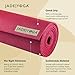 JADE YOGA Raspberry Yoga Mat 3/16 in x 68 in, 1 EA
