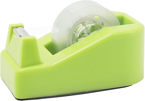 Miniatura 2 de ROSEUP Dispensador de cinta de escritorio, accesorios de escritorio resistentes, dispensadores de cinta floral para oficina, base antideslizante con