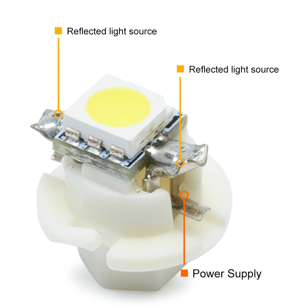 Manopola Interruttore Controllo A/C LED per Dacia Duster Sandero Logan 4 pz Bianco