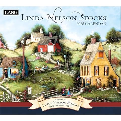Lang, Linda Nelson Stocks 2025 Wall Calendar Cover