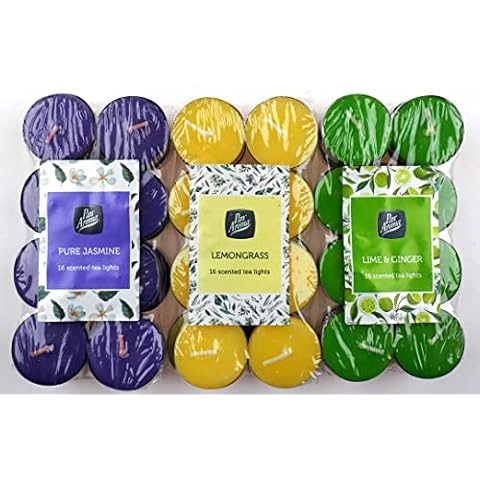 Pan Aroma Tea Lights Scented Candles Set Cover
