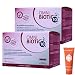 Produktbild OMNi-BiOTiC 10 2x 40 x 5 g| 10 Bakterienstämme | Probiotikum für die Darmflora | Anwendung während und nach Antibiotika | Darmbakterien | Mikrobiom-Unterstützung | Spar-Set plus Pharma Perle giveaway