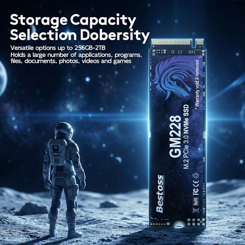 Bestoss 1TB NVMe M.2 SSD PCIe 3.0 2280 Internal SSD, Up to 2400MB/s | PCIe3.0 SSD, 3D NAND Dynamic SLC Cache, For Students, Home Entertainment, Office Work, Compatible with PC Desktops or Laptops - Image 7