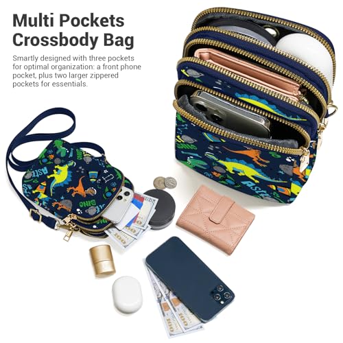 Image of YINHEXI Small Crossbody Bags for Women, Mini Cell Phone Wallet Purse, Shoulder Bag for Women and Men