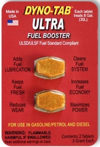 Dyno-tab 45727 Ultra Fuel Booster 2 Tab Card 