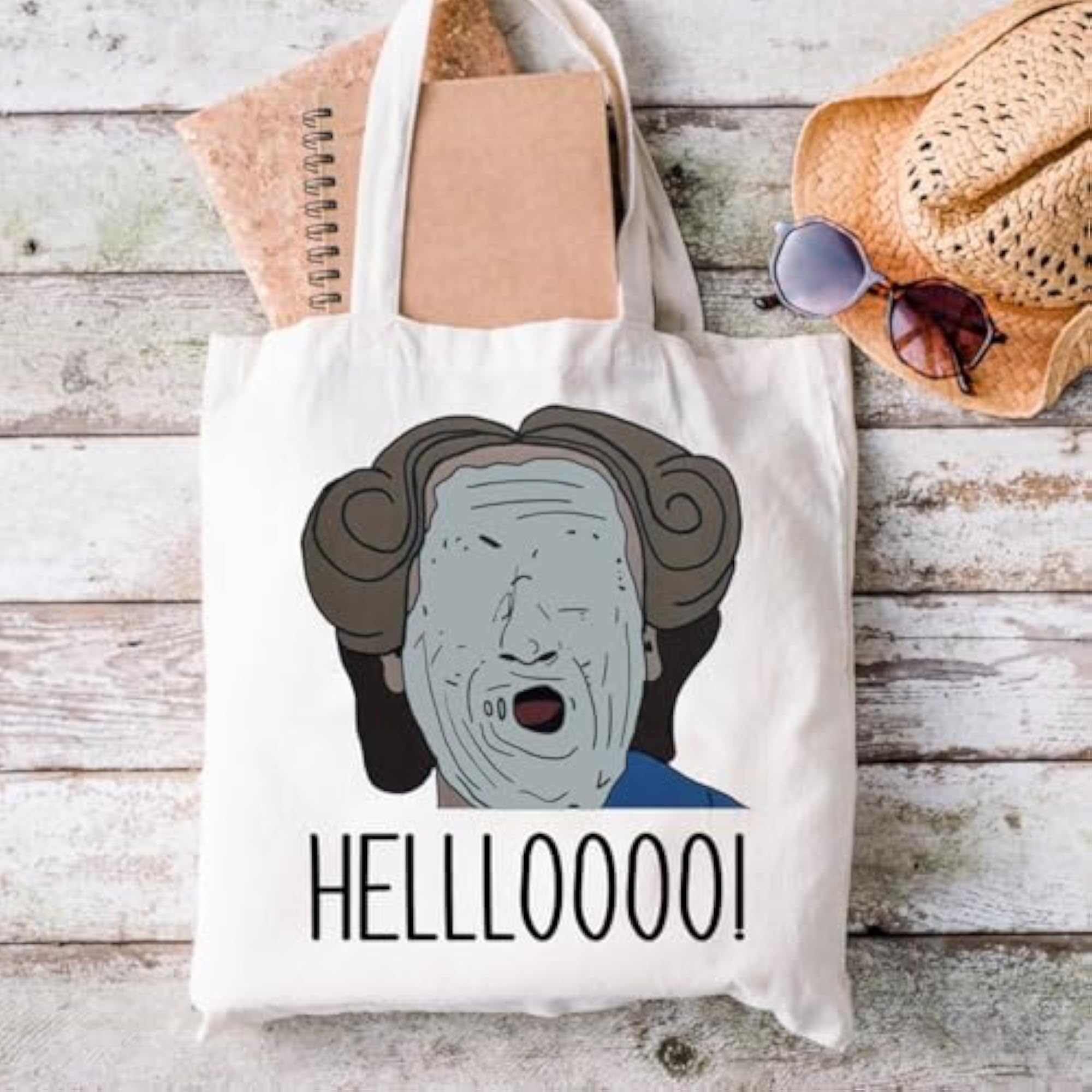 Mrs Doubtfire Inspired Makeup Bag, Funny Grandma Gift