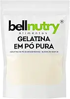 Gelatina Pura Natural Sem Sabor E Incolor 1kg - Bellnutry Alimentos