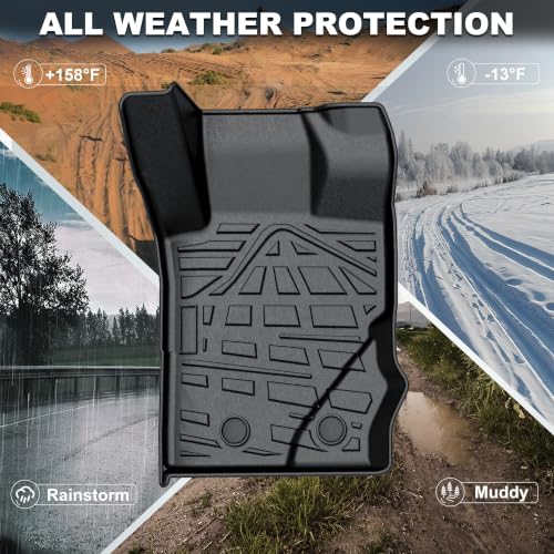 Image of KARPAL Floor Mats for 2021-2026 Ford Bronco 4 Door Full-Coverage Set