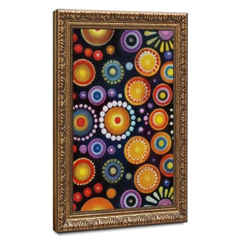 Affiche mandala de meditation sur toile pour embellir votre chambre zen