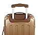 Travelers Club Polaris Hardside Metallic Spinner Luggage, Copper, Carry-On 20-Inch