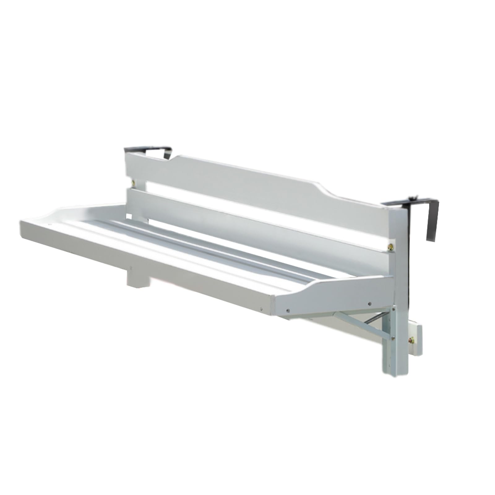 Table de pluie pliable réglable pour balcon : support suspendu extérieur gain de place
