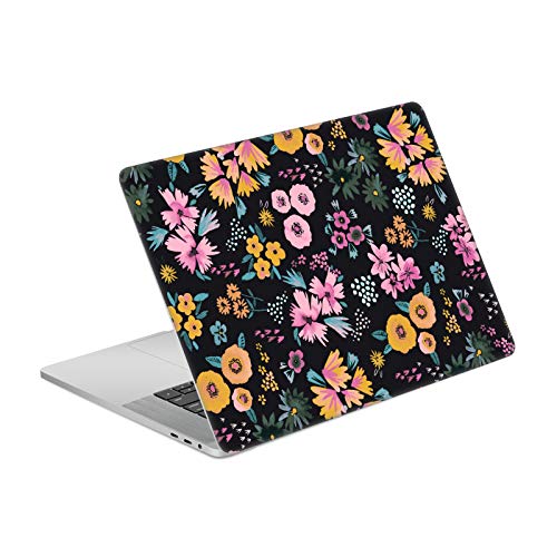 Autocollant MacBook Pro 15.4 A1707 A1990 Skin Fleurs Vinyle