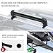 Leader Accessories Car Ski Snowboard Roof Racks, Fits Up to 6 Pairs of Skis or 4 Snowboards, 2 PCS Universal Ski Roof Rack Carriers Snowboard Top Holder, Lockable Fit Most Vehicles Equipped Cross Bars