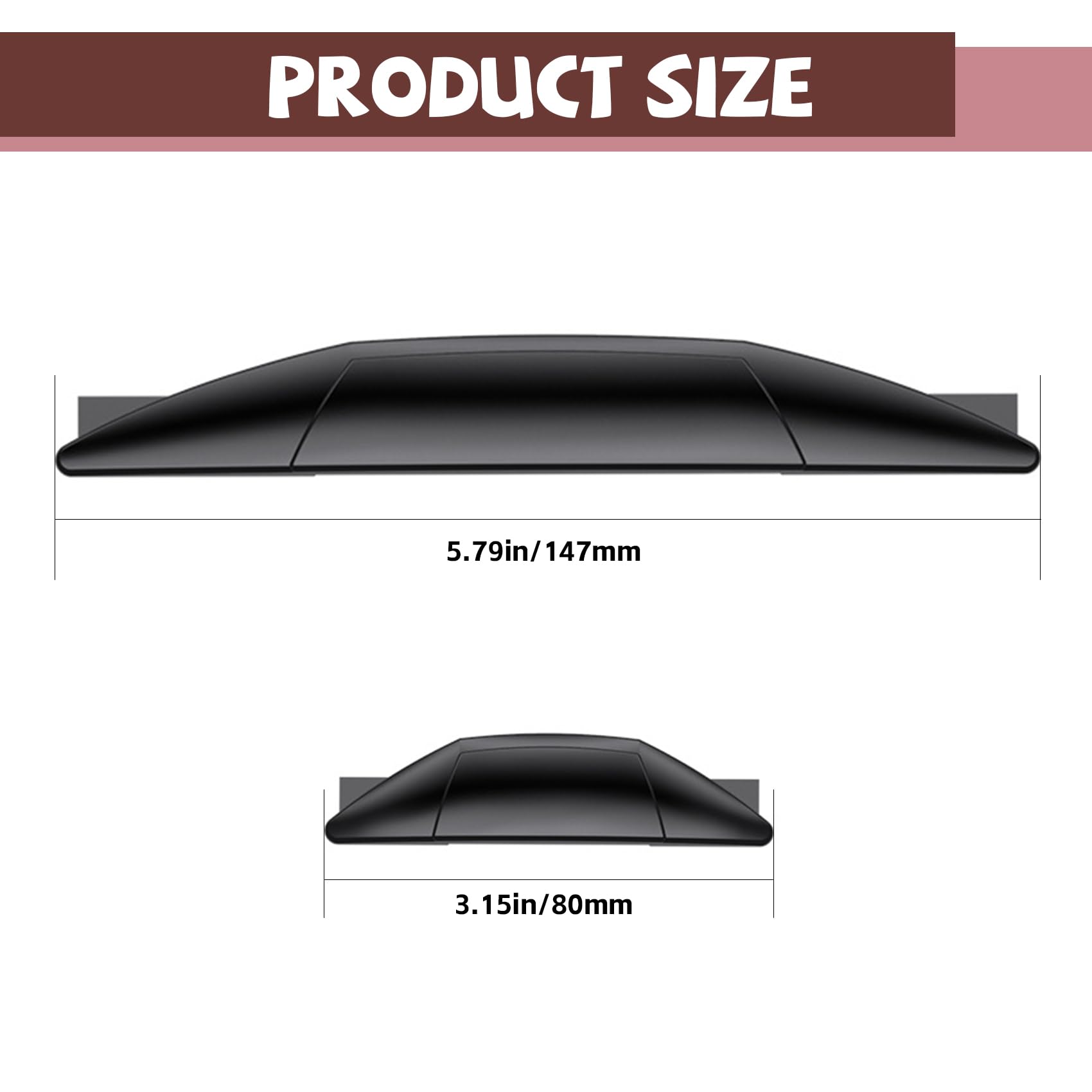 NTNEV Pack-4 Car Door Anti-Collision Strip, Hollow Buffer Shock-Absorbing Side Door Edge Protector, Universal Auto Side Edge Protection Accessories for Vehicle Truck SUV RV Cars (Black)