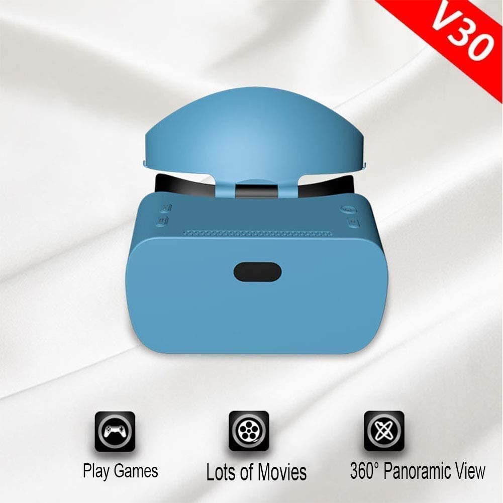 Auriculares VR - Gafas de Realidad virtuales universales para niños y Adultos con Nuevas y cómodas Nuevas Gafas VR 3D All-in-One VR Gafas