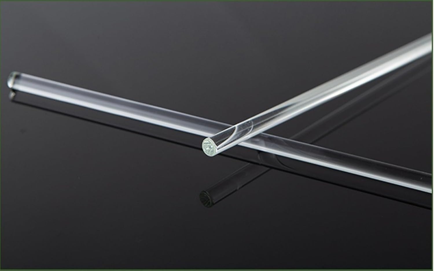 Glass Stirring Rods, Lab Borosilicate Glass Round Head Stirring Bars Pack Of 10 0.15-0.28x6-12 Inches(0.28x8inch)