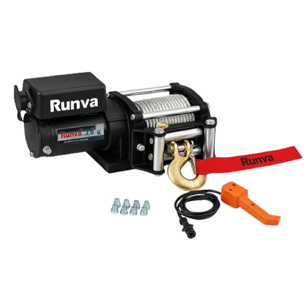RUNVA EWK 2000U 12v Electric winch (906kg)