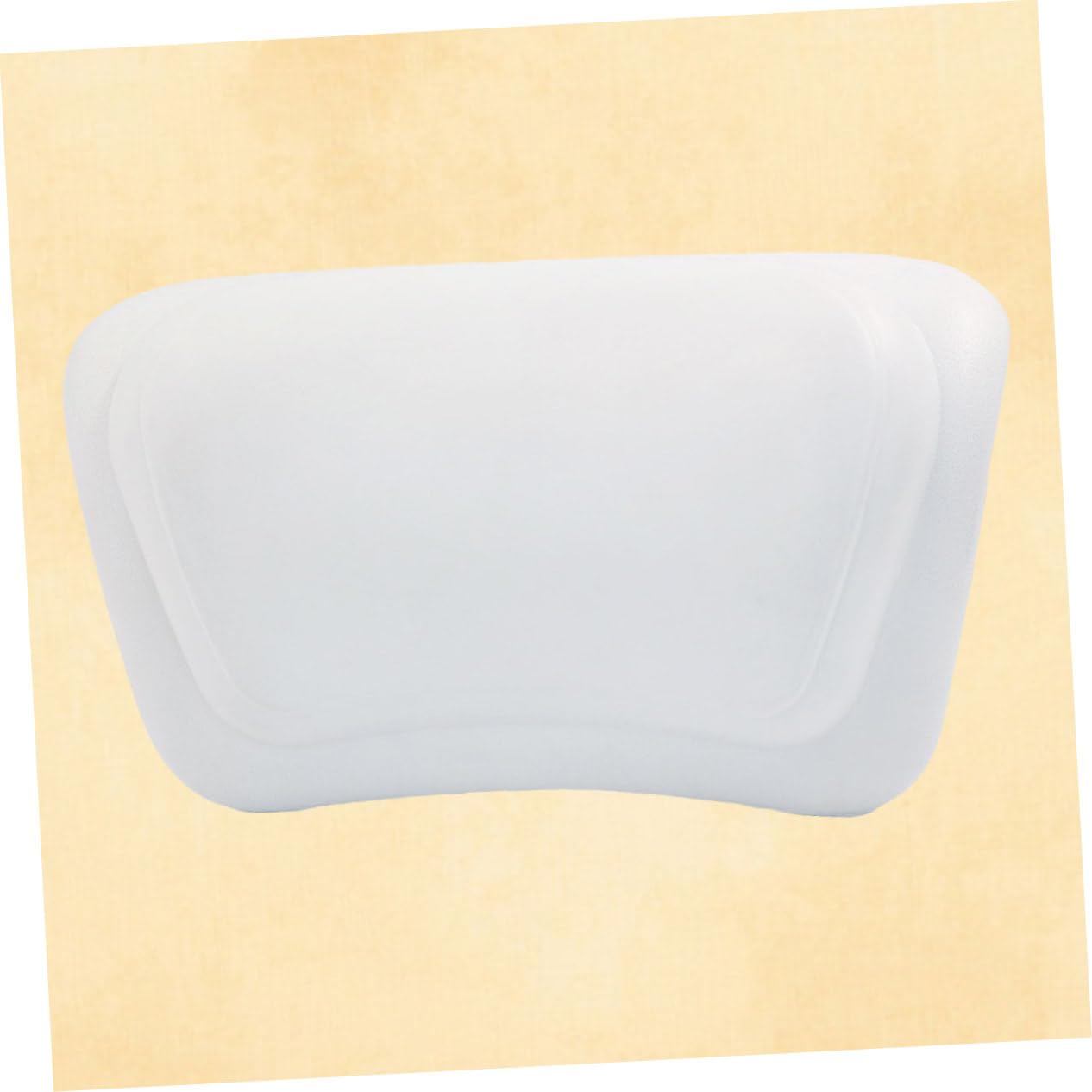 Beaupretty Cuscino Bagno in PU con Ventose Ultra Resistenti Morbido e Adatto Tutte Dimensioni Vasche e Spa