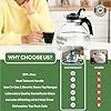 Borosilicate Glass Stove Top Whistling Tea Kettle - 12 Cup/48oz Capacity - BPA-Free - German Made Glass Kettle for Gas, Electric, and Glass Ranges #5