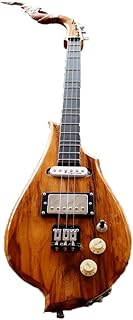 Isarn Electric Phin 3 Strings, Thai Lao Guitar Musical Instrument, Traditional Thai Musical Pin49