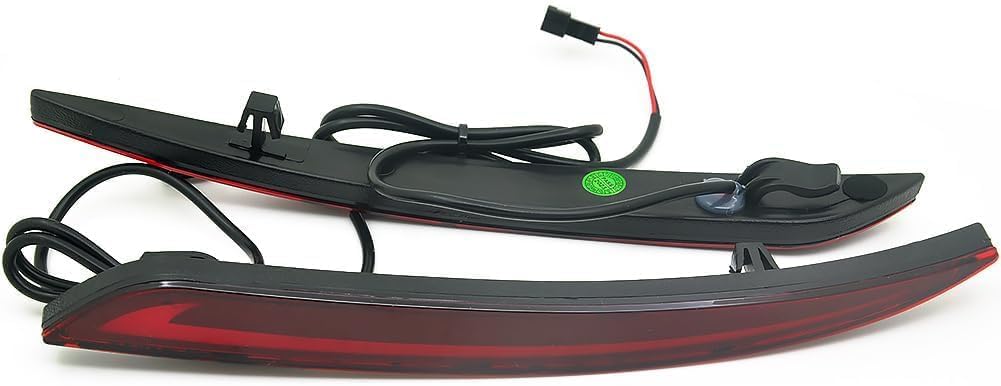 Tail light red style 3D optical LED rear bumper reflector tail light driving tail light turn brake light for Ford Fusion Mondeo